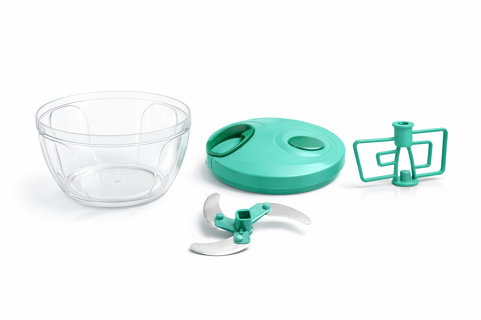 High Quality Manual Vegetable Chopper with 3 Stainless Steel Blades | Easy Pull String Onion, Fruit & Salad Chopper 🚀